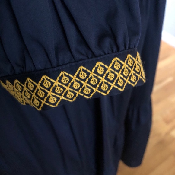 Elizabeth and James Navy Blue Tunic Dress - Picture 5 of 5